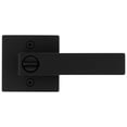 thumbnail image 2 of Palanca de puerta Kwikset con entrada negra mate de 4,45 cm, 2 of 7
