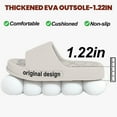 Cloud Slides for Women and Men, Bathroom shower slippers, EVA AntiSlip