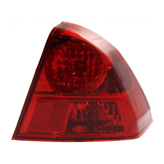 Right Passenger Side Tail Light Assembly - Compatible with 2003 - 2005 Honda Civic 2004