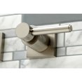 thumbnail image 4 of Kingston Brass KS6048DL Concord Two-Handle Wall Mount Roman Tub Faucet, Brushed Nickel, 4 of 7