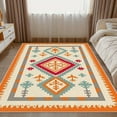 thumbnail image 5 of 6.5'x10' carpet runners non slip boho carpet area rug round low pile area rug traditional area rug, 5 of 10