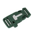 thumbnail image 1 of Hebilla de silbato de equipo de supervivencia multifunción para exteriores para pulsera de Paracord (verde), 1 of 5