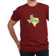thumbnail image 1 of CafePress - Texas State Outline Bluebonnet Flower T Shirt - Men's Fitted T-Shirt, 1 of 1
