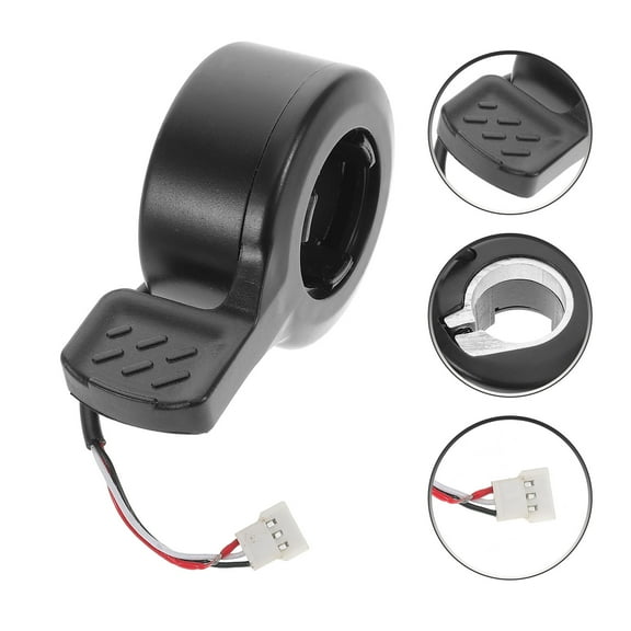 Toddmomy 1Set Thumb Throttle Grips for Electric Bicycles with Hall Sensor 2.9x1.9x0.9in