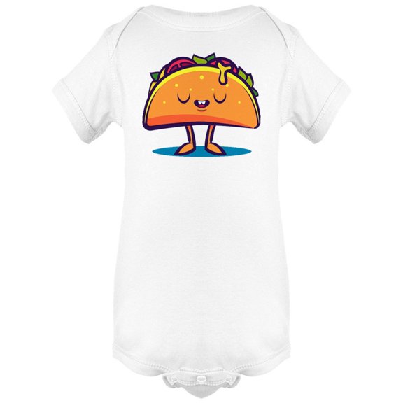 Funny Tasty Taco Bodysuit Infant -Image by Shutterstock,  Newborn