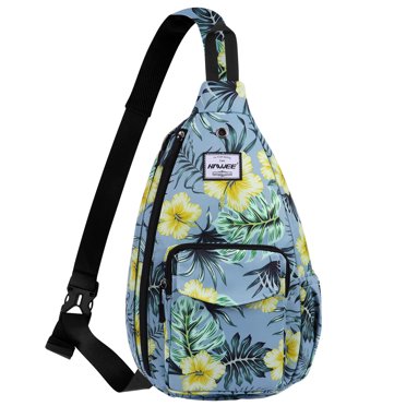 Women's Sling Bag - Small Crossbody Backpack With Earphone Hole, Waterproof, Adjustable Strap, 20x7x33cm