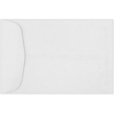LUXPaper 5 x 7 1/2 Open End Envelopes, Bright White, 50/Pack