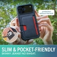 thumbnail image 6 of Smartish® iPhone 17 Pro Max Wallet Case - Wallet Slayer Vol. 2 [Slim + Protective] Credit Card Holder w/ Kickstand - Drop Tested Hidden Card Slot Cover For Apple iPhone 17 Pro Max - Moving Mountains, 6 of 9