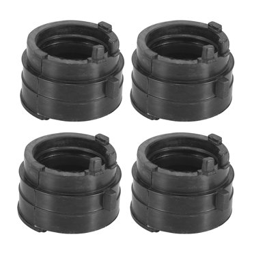 4-Piece Carburetor Intake Boot Set For Honda VF700C VF750C V45 Magna/Sabre