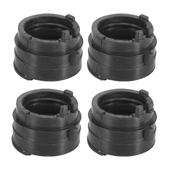 Unique Bargains 4pcs Motorcycle Intake Manifold Boot Joint Carburetor Connector for Honda CB1 1989-1990 16211-KT8-000