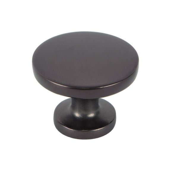 Utopia Alley 10pcs Emme Cabinet Ring Pull Knob - Decorative Cabinet Drop Pull Knobs for Cabinets and Drawers - Vintage Cabinet Hardware with Hand Finished Oil Rubbed Bronze - Pull Knobs 1.14"