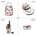 thumbnail image 3 of FORMRS Crossbody Bag for Women Quilted Travel Shoulder Cell Phone Purse with Chain Strap Handbag, Santa Hats Pattern, 3 of 7