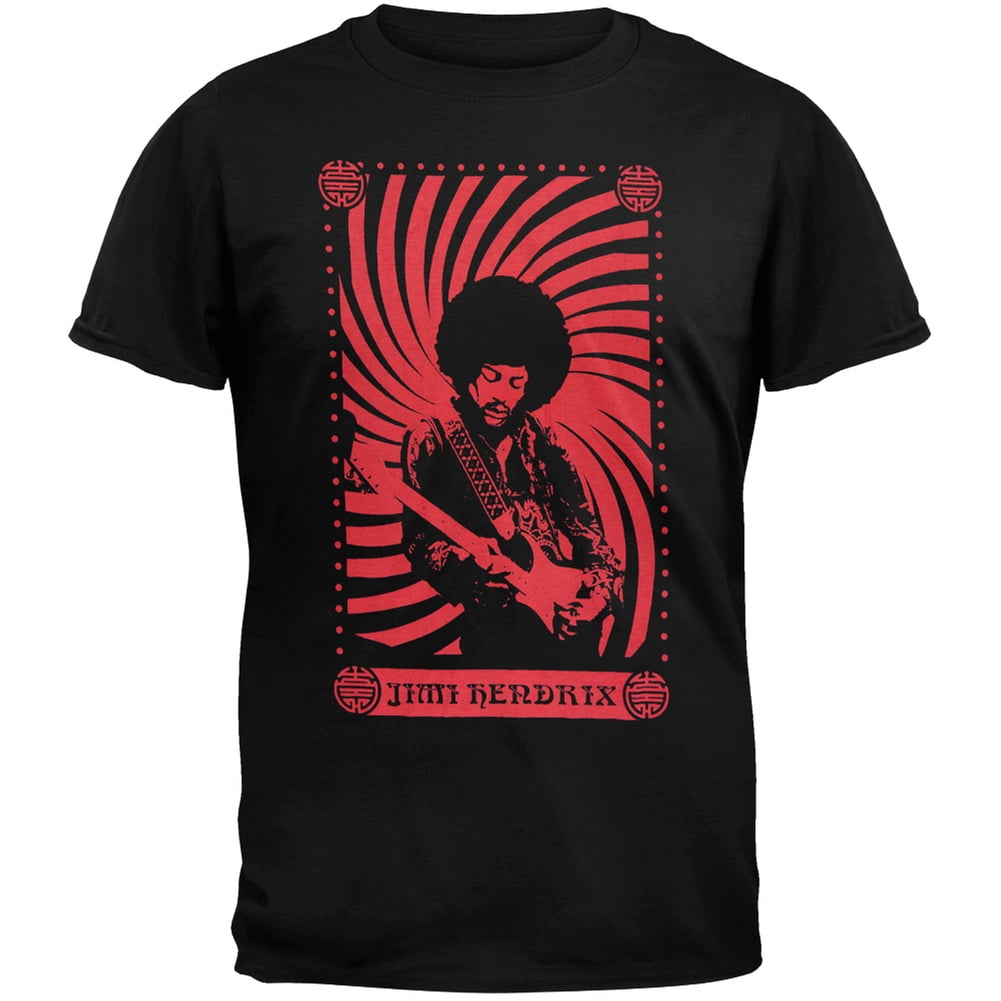 Jimi Hendrix - Red Logo T-Shirt - X-Large - Walmart.com