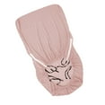 thumbnail image 3 of Funda de sillón elástica extraíble para sillas de comedor fácilmente Rosa claro, 3 of 9