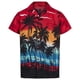 thumbnail image 2 of Camisas con estampado 3D de palmeras y mangas cortas para hombre, camisa hawaiana de gran tamaño con botones, blusas casuales de verano, camisa para hombre, 2 of 4
