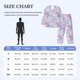 thumbnail image 4 of Balery Tie Dye Pijama para Hombre de Dos Piezas con Manga Larga, Conjunto de Dormir y Descanso Suave con Bolsillos-Large, 4 of 7