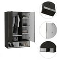 thumbnail image 4 of TUHOME Armoire Rosie - Matériau Multicolore Bois Manufacturé, 4 of 9