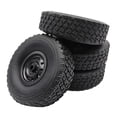 thumbnail image 4 of Yotijar 8 Pieces RC Wheel Tire Tyres for WPL C14 C14K C24 C24K K DIY Upgrade, 4 of 8