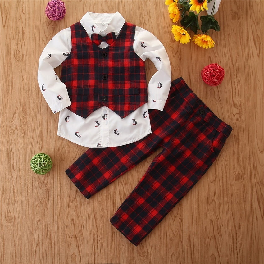 baby boy formal christmas outfit