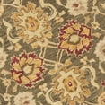 thumbnail image 6 of SAFAVIEH Anatolia Sierra Floral Wool Area Rug, Olive Grey/Beige, 6' x 6' Round, 6 of 7