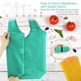 thumbnail image 3 of Bolsas de supermercado reutilizables BeeGreen, paquete de 10, coloridas, 23 litros, 3 of 8
