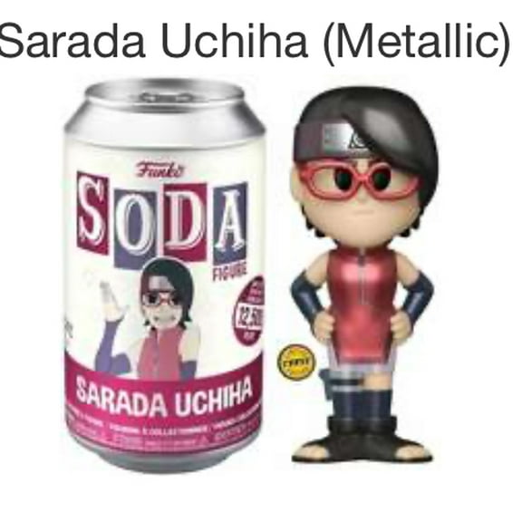 Funko Soda Sarada Uchiha Chase Variant Metallic