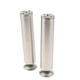 thumbnail image 1 of Patas de acero inoxidable perfecl para Muebles de armario 2 Pulgadas de diámetro Paquete de 2 piezas, 1 of 8