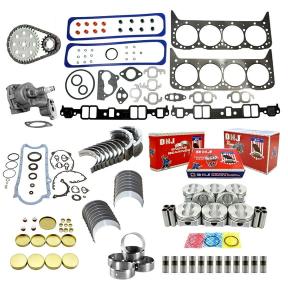 DNJ EK3103LM Master Engine Rebuild Kit Fits Cars & Trucks 1987-1995 AM General Chevrolet GMC Blazer C-Series Camaro Caprice G-Series Hummer Tahoe Yukon 5.7L OHV V8 16V VIN D VIN K VIN M