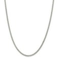 thumbnail image 1 of 925 Sterling Silver 3.3mm Rambo Chain Necklace Pendant Charm Link, 1 of 9