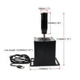 thumbnail image 4 of Scienceny Sim Racing Game Gear Shifter USB Plug And Play aleación de aluminio Compatible con PC Racing Vehículos, repuestos y accesorios Mis, 4 of 6