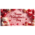 thumbnail image 1 of Valentine's Day Party Decoration Banner Heart Design Backdrop Event Photo Props Love Celebration Romance Gift Box Background, 1 of 4