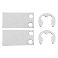 thumbnail image 4 of delanteras para motocicleta, kawasaki, montar Par de pedales delanteros de aleación de aluminio aptos para Kawasaki Ninja Z125 PRO Z250/SL Z400 Z900Bl,Estriberas delanteras para motocicleta, reposapié Higoodz Accesorio de coche, 4 of 7