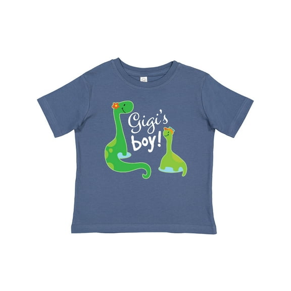 Inktastic Gigi Boy Grandson Dinosaur Boys Baby T-Shirt