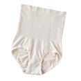 thumbnail image 4 of Fajas para mujer, cintura alta, calzoncillos de algodón, abdomen, corsé, beige claro Vogacara AP001085-06, 4 of 7