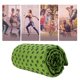 thumbnail image 1 of Toalla de pilates, mantas de yoga plegables, transpirables para deportes al aire libre (verde), 1 of 6