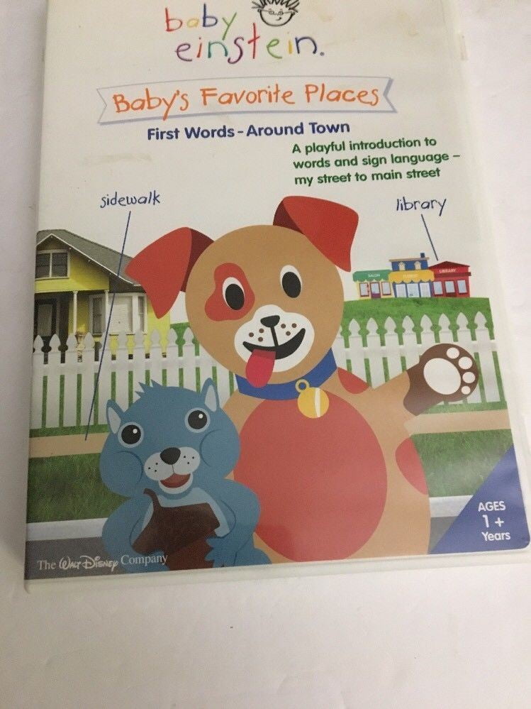 Baby Einstein Baby S Favorite Places First Words Around Town Walmart Com Walmart Com