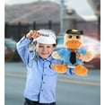 thumbnail image 4 of DolliBu Yellow Duck Police Officer Plush Toy - Super Soft Sitting Duck Cop Stuffed Animal Dress Up with Cute Cop Uniform & Cap Outfit - 9" Inches, 4 of 6