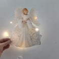 thumbnail image 2 of Adorno Navidad Con Ángel Luces (dorado), 2 of 9
