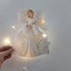 thumbnail image 2 of Adorno Navidad Con Ángel Luces (dorado), 2 of 9