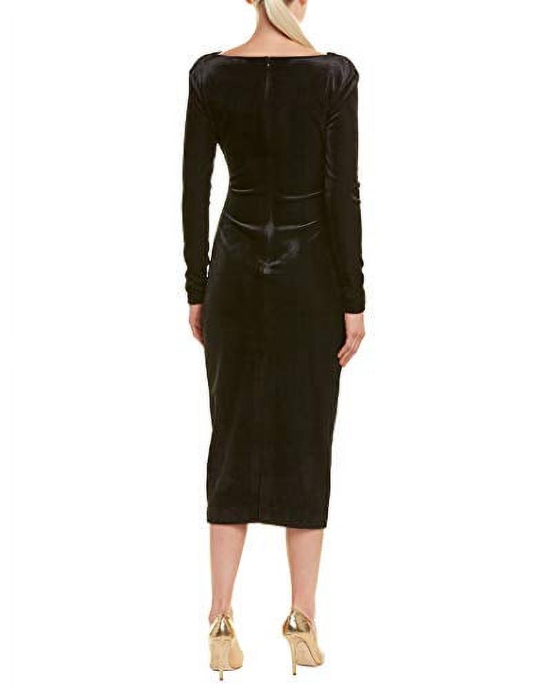 Rachel Zoe Womens Corduroy Midi Dress, Black, 0 - Walmart.com