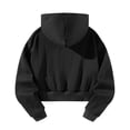 thumbnail image 4 of Sudadera con capucha con cordón para hombre y mujer, ropa informal con estampado de letras, sudadera con capucha para uso diario, senderismo al aire M, 4 of 10