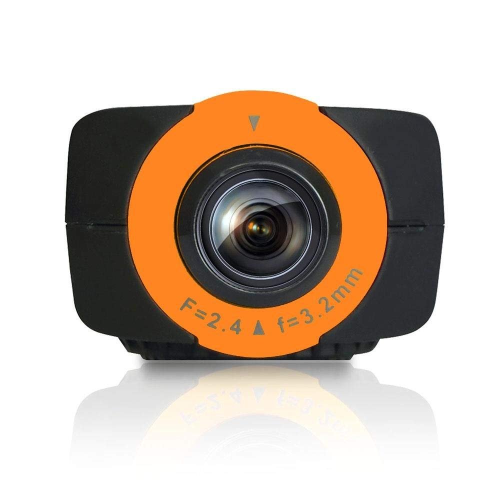 Sound Around GDV785OR HD Video Recording Gear Pro Ryder, 1080p, 16 MP, Action Video Cameras with Waterproof Case, White