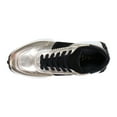 thumbnail image 4 of Diba True Womens Know It All Metallic Lace Up  Athletic Sneakers Casual Sho, 4 of 5