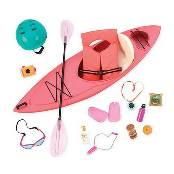 Our Generation by Battat- Kayak Adventure Set- Toy, Doll, Clothes & Accessories for 18 Dolls- for Age 3 Years & Up
