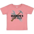 thumbnail image 3 of Inktastic Grandpa Little Helper Boys Baby T-Shirt, 3 of 5