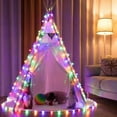 thumbnail image 2 of Led String Lights Indoor 19 Color Changing String Lights Plug in 38ft 100 LED Fairy Lights with Remote Timer 7 Modes for Bedroom Dorm Party Camping Outdoor Christmas Lights Xmas Decoration, 2 of 18