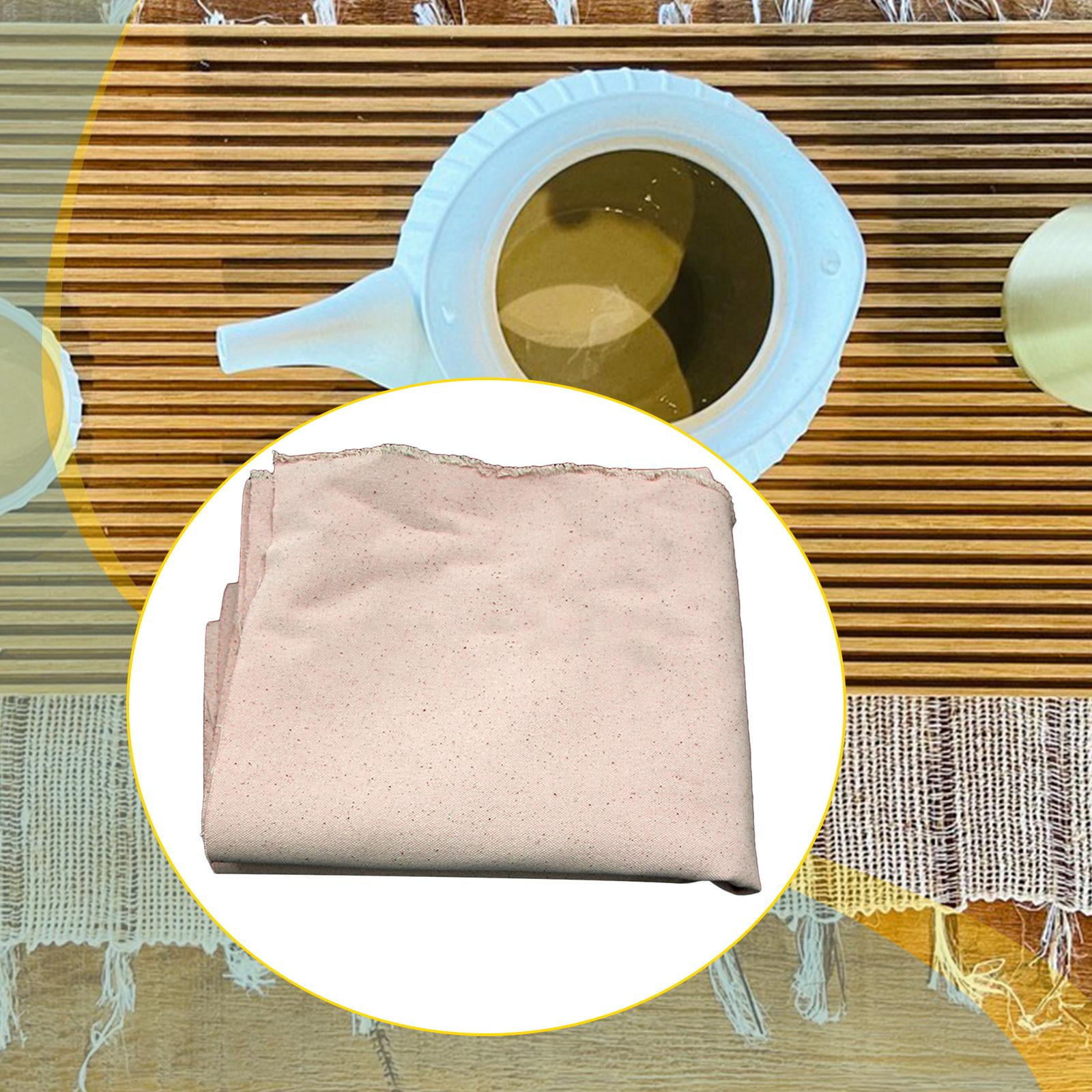 Fusible Interfacing Canvas Fabric Iron on Single Sided Material for Home Decor Bags and Crafts Sewing