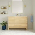 thumbnail image 2 of Cascade 48'' Bathroom Vanity in Natural Oak, 2 of 13