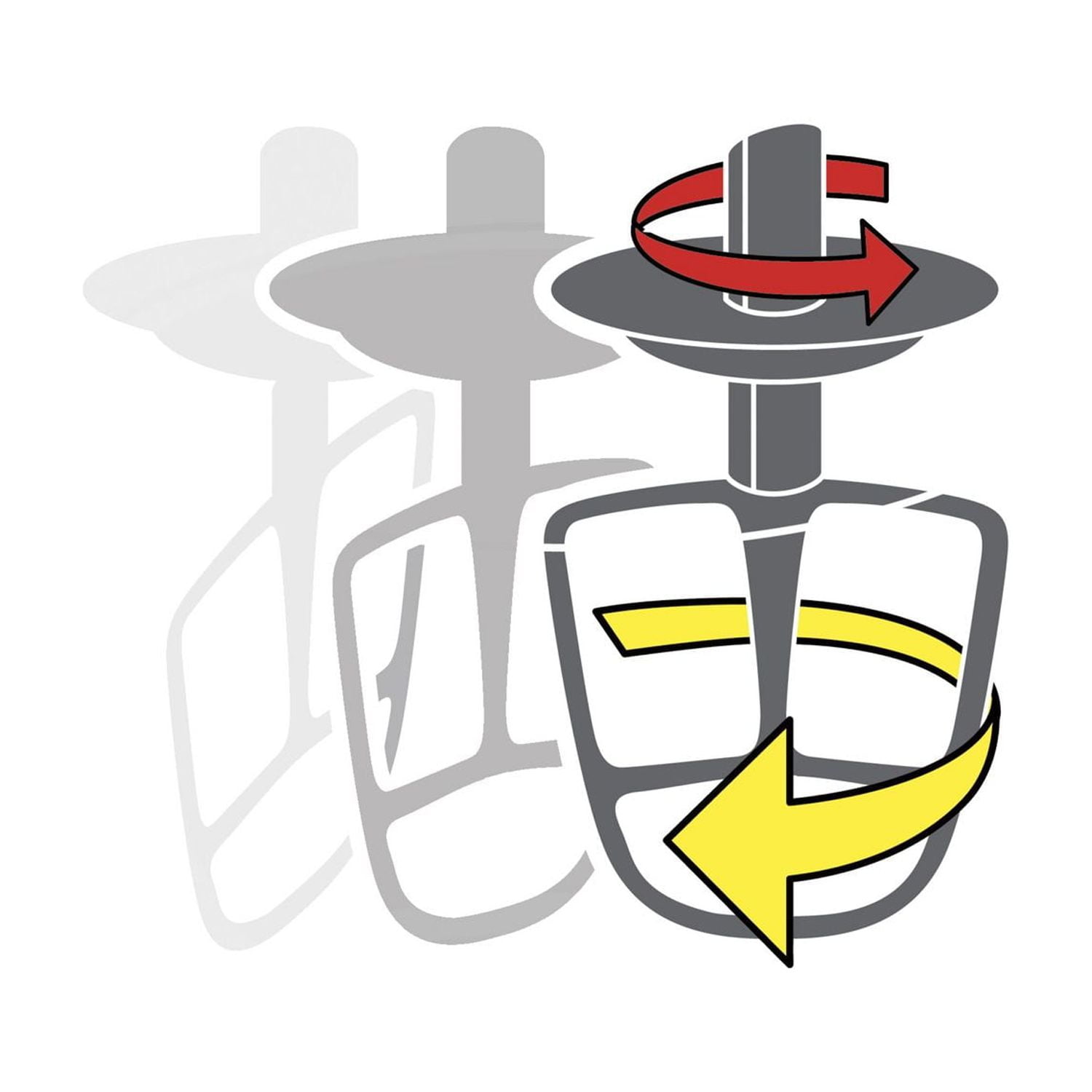 Hamilton Beach Stand Mixer with 7 Speeds 63388C, 4 Quart