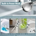 JDO High Pressure Shower Head, 9 Modes Handheld Shower Head with Builtin Power Wash, Detachable